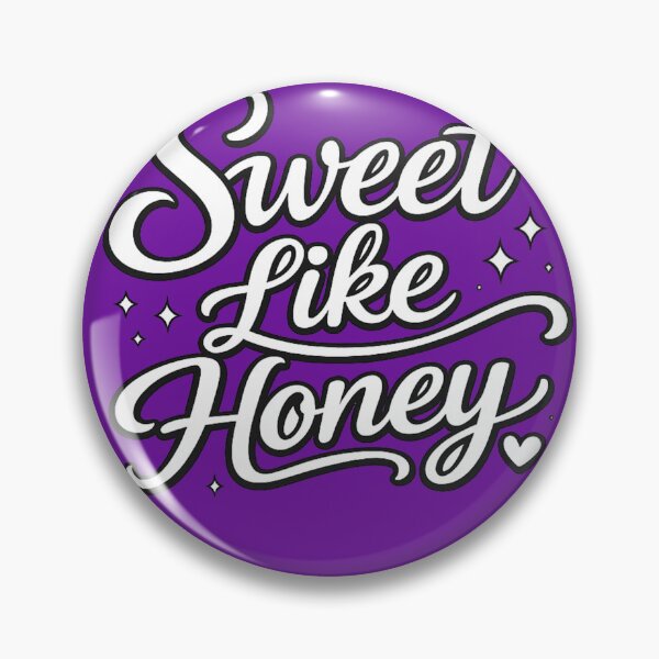 Item preview, Sweet Like Honey | Cute Aesthetic Typography Design designed and sold by VasiArtLab.
