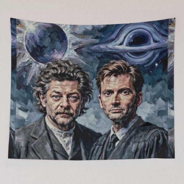 Item preview, Einstein and Eddington Fine Art Tribute designed and sold by Art's Diner.
