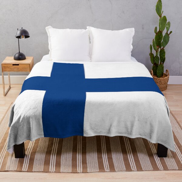 Item preview, Finnish flag of Finland designed and sold by FlagsandSymbols.
