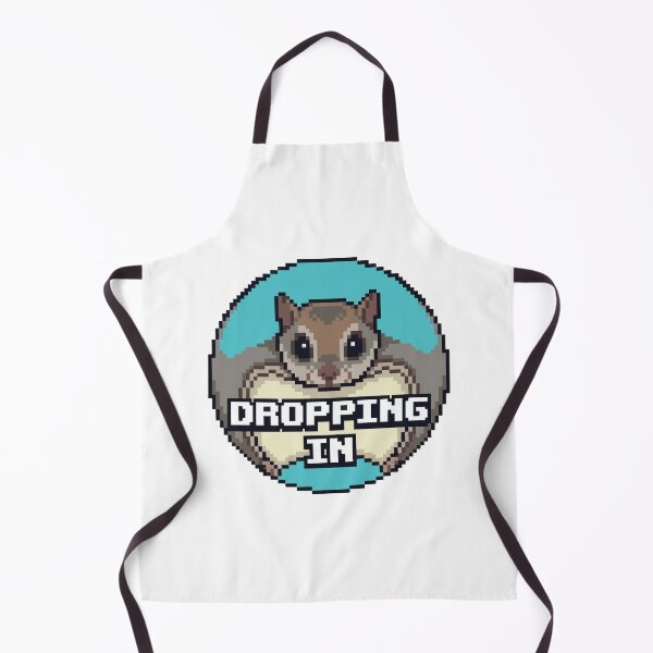 Item preview, Dropping In Momonga Japanese Dwarf Flying Squirrel Pixel Art designed and sold by Arc2020.