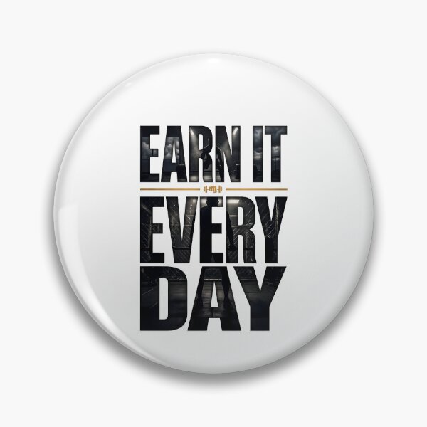 Item preview, Earn It Every Day Gym Motivation Fitness Workout T-Shirt designed and sold by StickerNestYou.