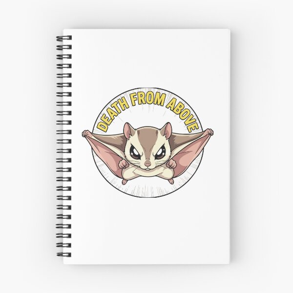 Item preview, Death From Above Momonga Japanese Dwarf Flying Squirrel Anime designed and sold by Arc2020.