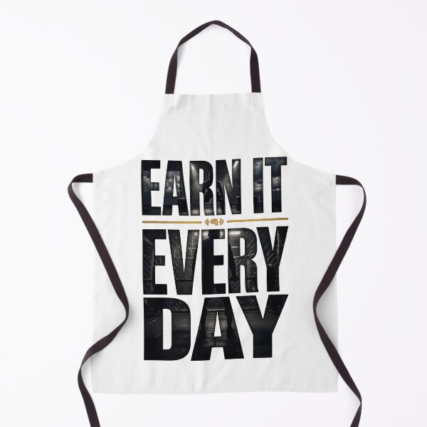 Item preview, Earn It Every Day Gym Motivation Fitness Workout T-Shirt designed and sold by StickerNestYou.