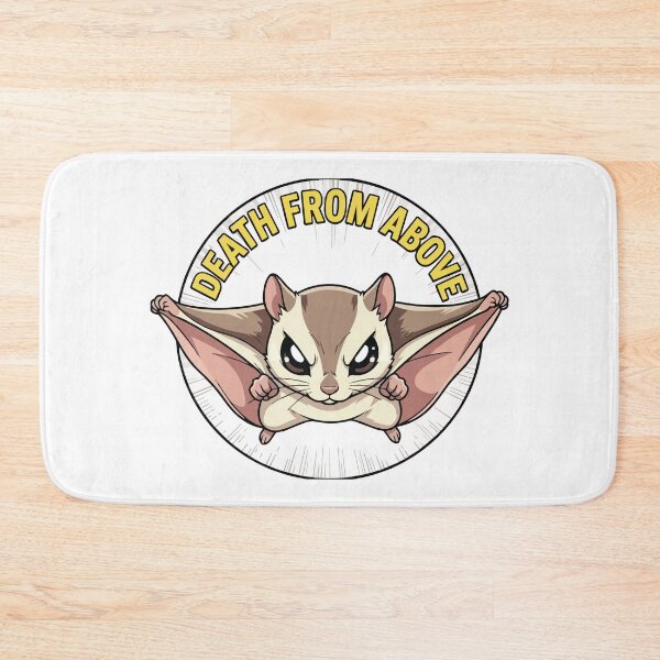 Item preview, Death From Above Momonga Japanese Dwarf Flying Squirrel Anime designed and sold by Arc2020.