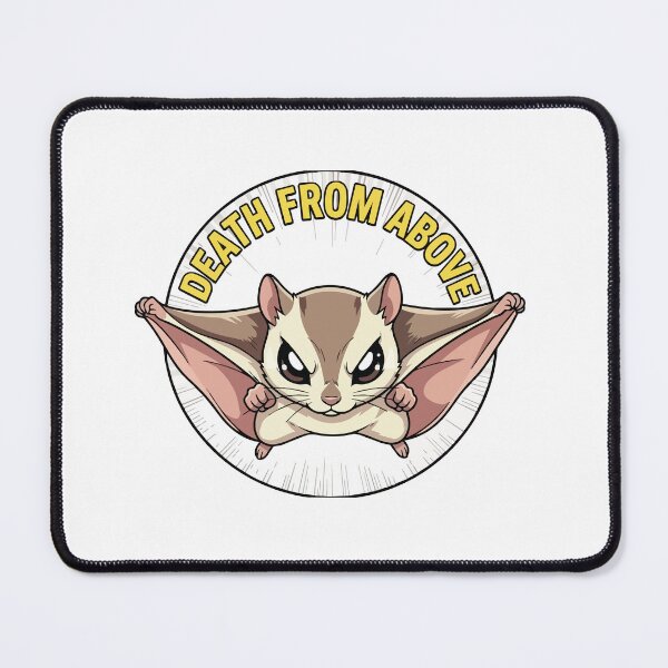 Item preview, Death From Above Momonga Japanese Dwarf Flying Squirrel Anime designed and sold by Arc2020.