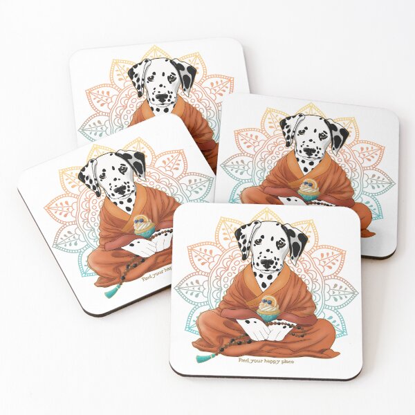 Item preview, Dalmatian Find Your Happy Place designed and sold by Atelier Cupcake.