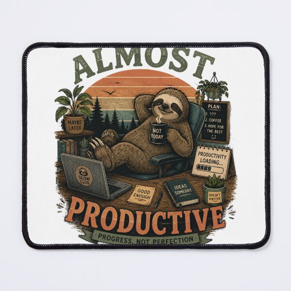 Item preview, Almost Productive designed and sold by PeterPunkt.