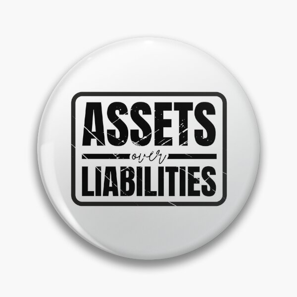 Item preview, Assets Over Liabilities Accountant Investor Motivational designed and sold by Dondonmart.