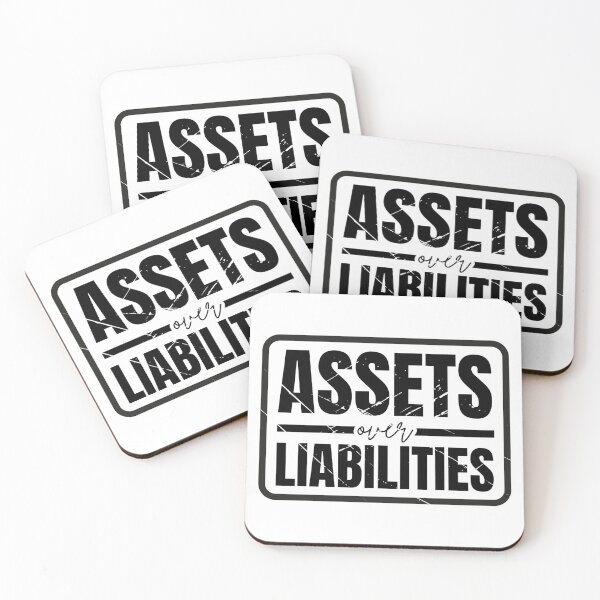 Item preview, Assets Over Liabilities Accountant Investor Motivational designed and sold by Dondonmart.