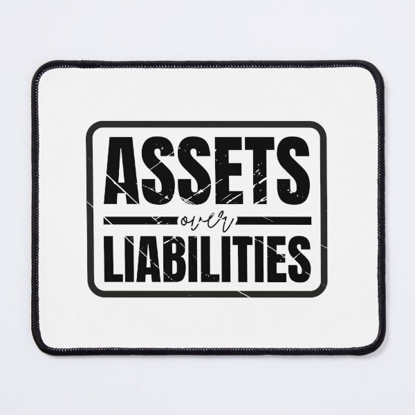 Item preview, Assets Over Liabilities Accountant Investor Motivational designed and sold by Dondonmart.