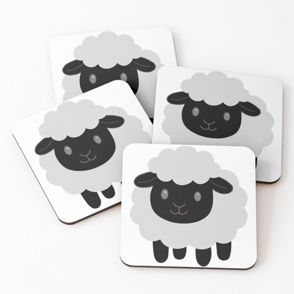 Item preview, Cute Kawaii Sheep Cartoon | Adorable Lamb Illustration designed and sold by muhammadkhafidh.