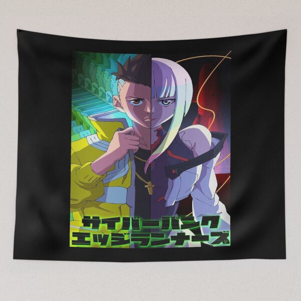 Item preview, David and Lucy - Cyberpunk Edgerunners designed and sold by Inthestardust.