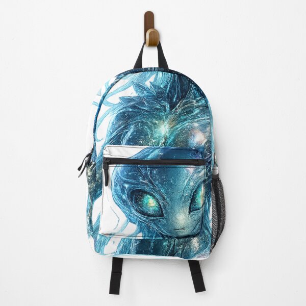 Item preview, Glowing Jellyfish Alien Portrait designed and sold by Ruamid.