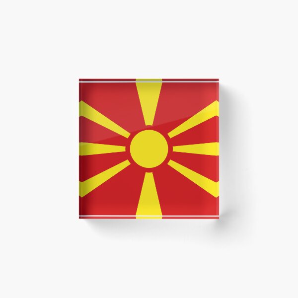 Item preview, Macedonian Flag of Macedonia designed and sold by FlagsandSymbols.