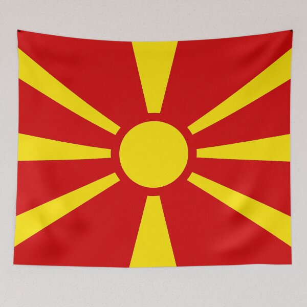 Item preview, Macedonian Flag of Macedonia designed and sold by FlagsandSymbols.
