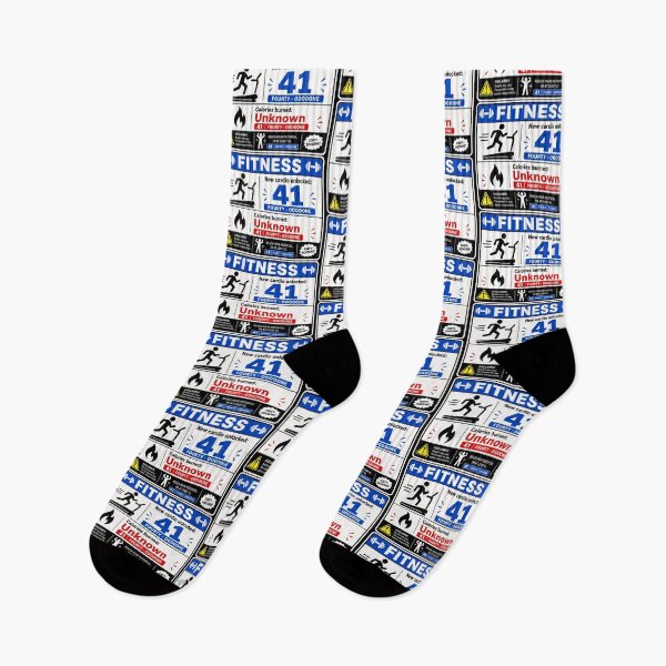 Item preview, 41 (forty-ooooone) SIDEWAYS SOCIETY COLLECTIDJ COLLECTION - FITNESS v1 designed and sold by WheelieGdArt.