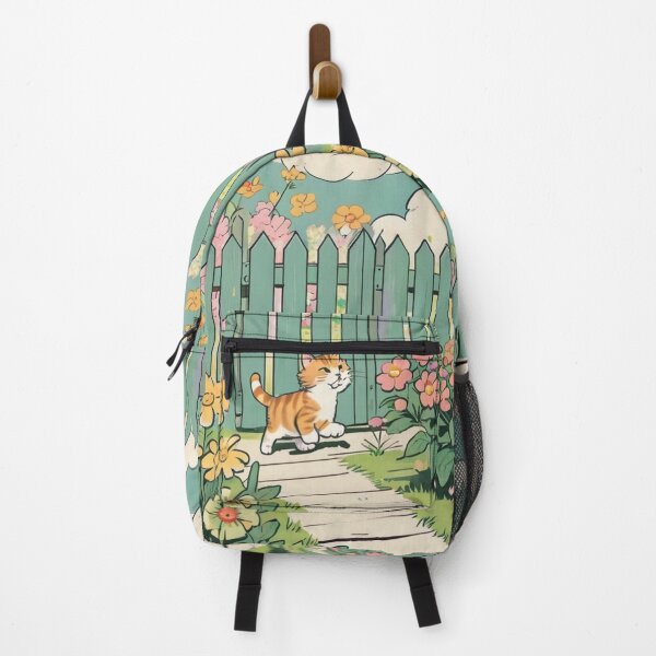 Item preview, Art - Stylized Feline Character, Japanese-inspired Naive Illustration designed and sold by World-Pets.