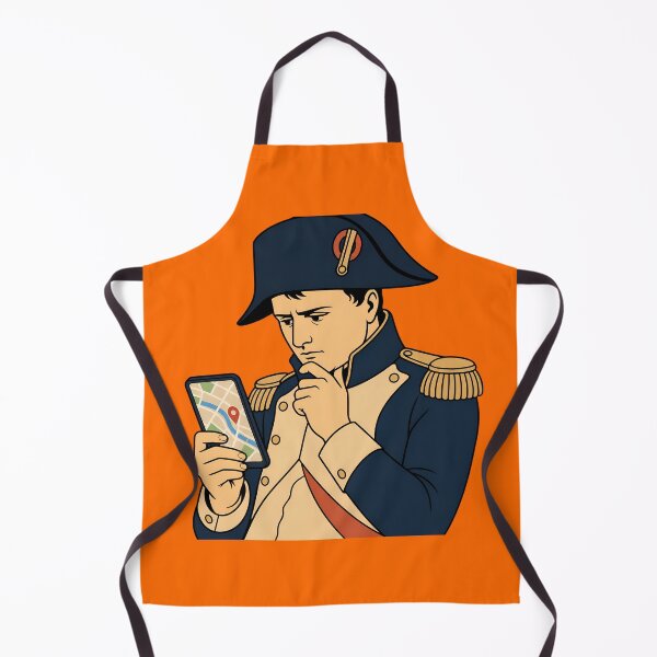Item preview, Napoleon Using Google Maps – Lost Emperor Funny Meme Design designed and sold by ManggaeJM.