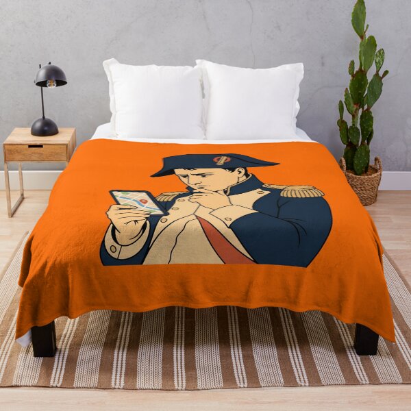 Item preview, Napoleon Using Google Maps – Lost Emperor Funny Meme Design designed and sold by ManggaeJM.