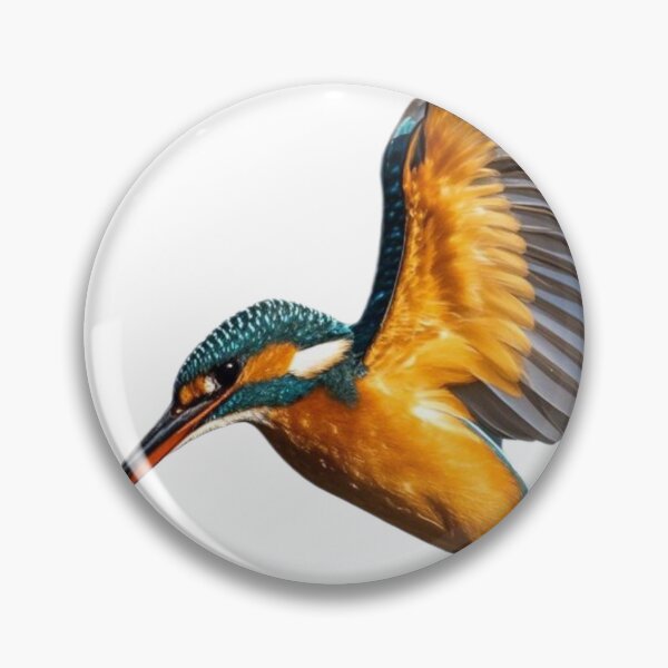 Item preview, Vibrant Kingfisher Bird in Flight Art - Colorful Nature & Wildlife Design designed and sold by cute-corner0.