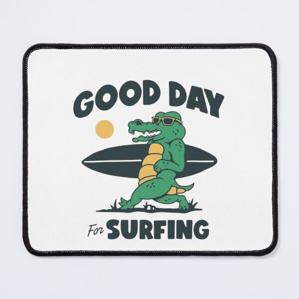 Item preview, Good Day for Surfing – Cool Crocodile Beach Design ?? designed and sold by WATEKE.