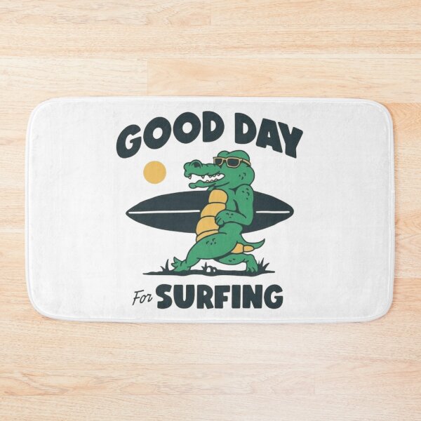 Item preview,    Good Day for Surfing – Cool Crocodile Beach Design ?? designed and sold by WATEKE.