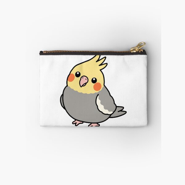 Item preview, Cute Chubby Cockatiel Parrot  designed and sold by Doodlywood.