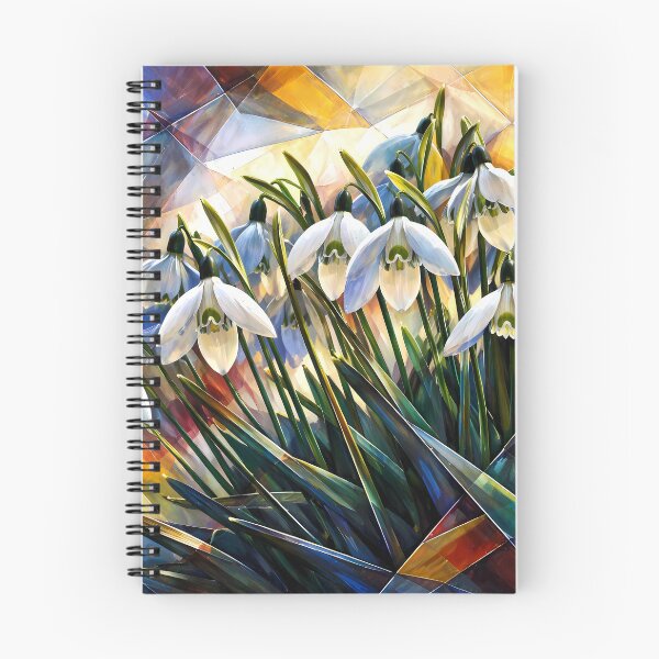 Item preview, Stained Glass Snowdrops designed and sold by cuprum.