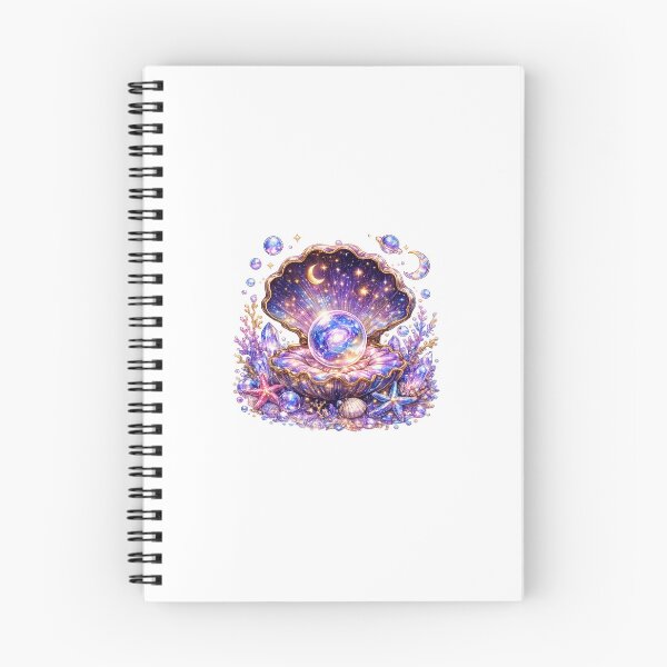 Item preview, Galaxy Pearl Seashell Sticker designed and sold by blossomfun.
