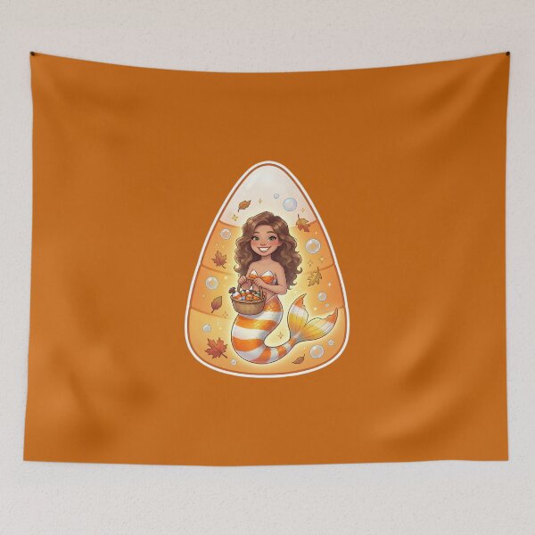 Item preview, Candy Corn Mermaid designed and sold by Roanemermaid.