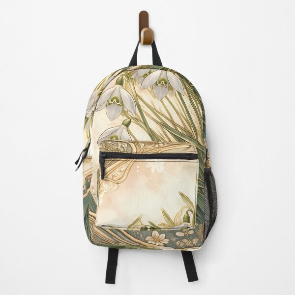 Item preview, Snowdrop Blooms in Art Nouveau Style designed and sold by cuprum.