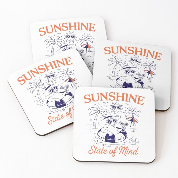 Item preview, Sunshine State of Mind – Tropical Duck Chill Design ☀️? designed and sold by WATEKE.