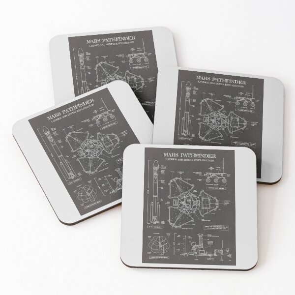 Item preview, Mars Pathfinder. Lander and Rover Exploration (Vertical Blackboard) designed and sold by BGALAXY.