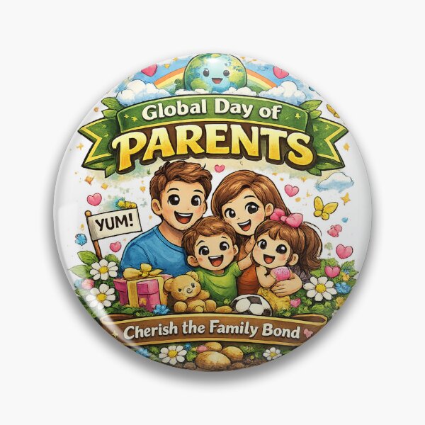 Item preview, Global Day of Parents | Cherish the Family Bond | Family Love T-Shirt Design designed and sold by GooniSL.