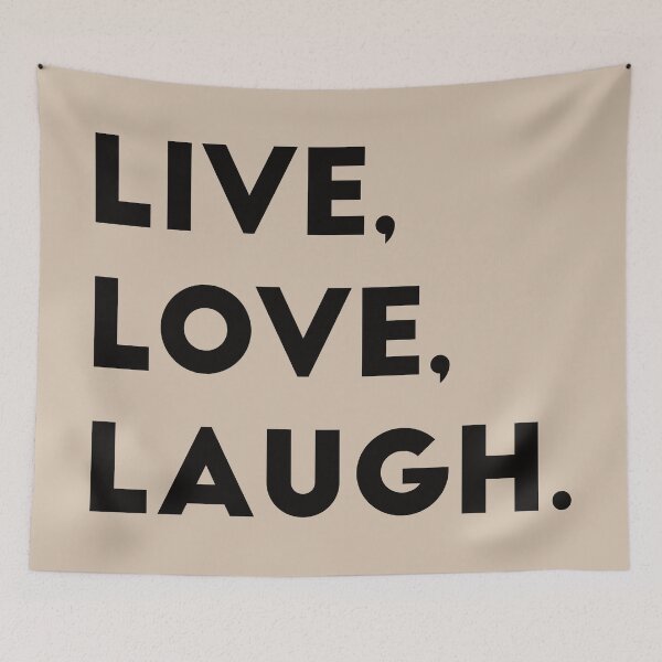 Item preview, Live, Love, Laugh designed and sold by DKdesigns27.