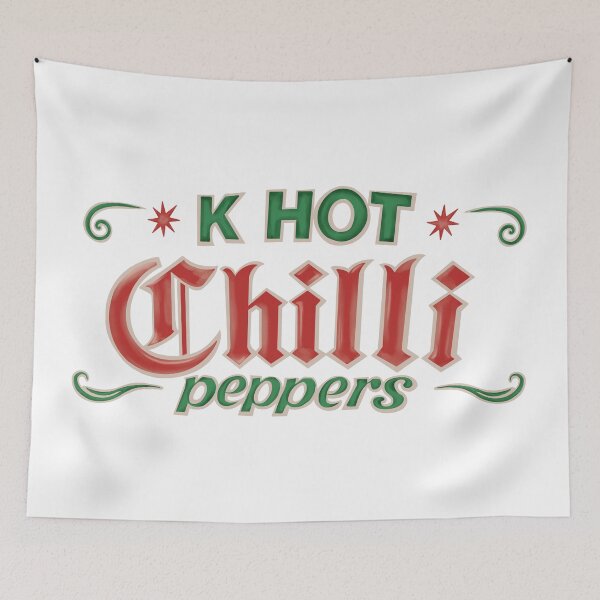 Item preview, K hot chilli peppers  designed and sold by Enami.