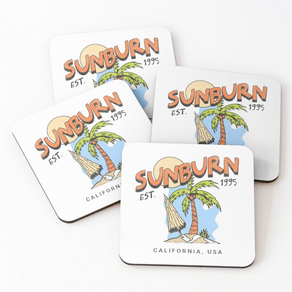 Item preview, Sunburn – California Beach Retro Design ☀️? designed and sold by WATEKE.