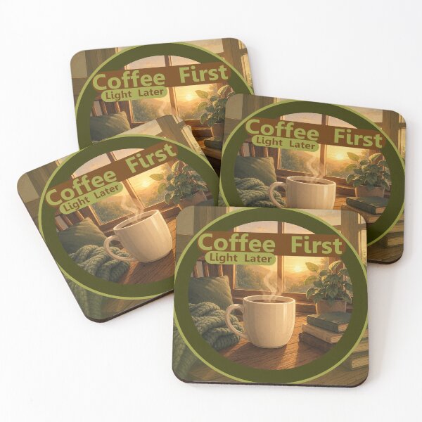Item preview, Coffee First Light designed and sold by QuietNovaShop.
