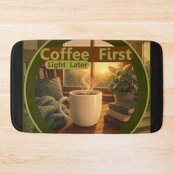 Item preview, Coffee First Light designed and sold by QuietNovaShop.