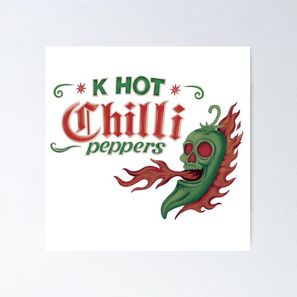 Item preview, K hot chilli peppers  designed and sold by Enami.