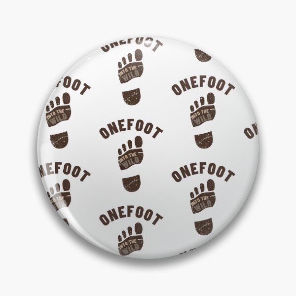Item preview, Onefoot Into The Wild | Camiseta divertida de senderismo para personas amputadas en recuperación de la pérdida de una pierna designed and sold by pawsome purrfect.