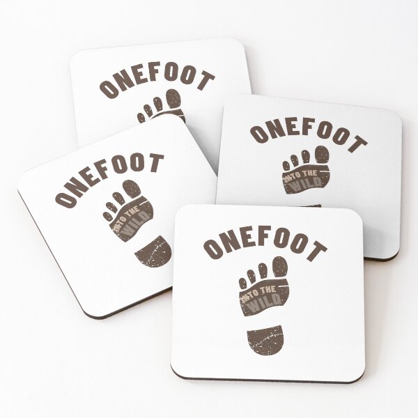 Item preview, Onefoot Into The Wild | Funny Amputee Hiking Missing Leg Recovery T-Shirt designed and sold by pawsome purrfect.
