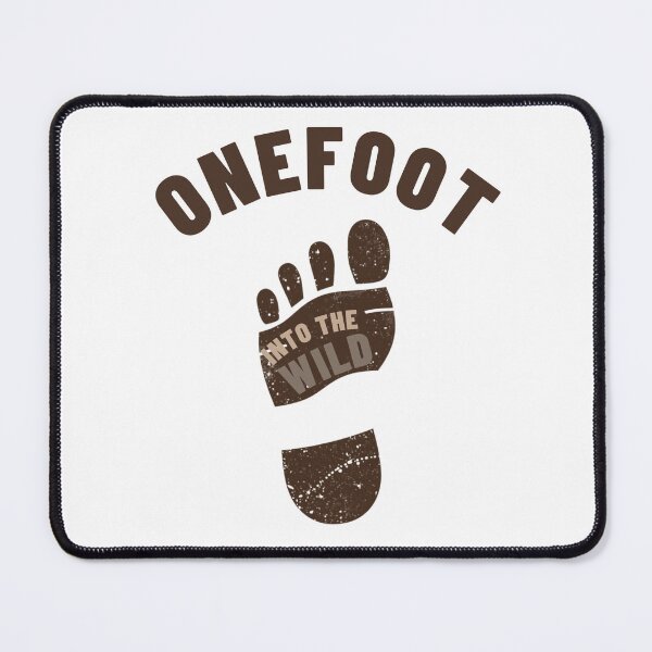 Item preview, Onefoot Into The Wild | Funny Amputee Hiking Missing Leg Recovery T-Shirt designed and sold by pawsome purrfect.