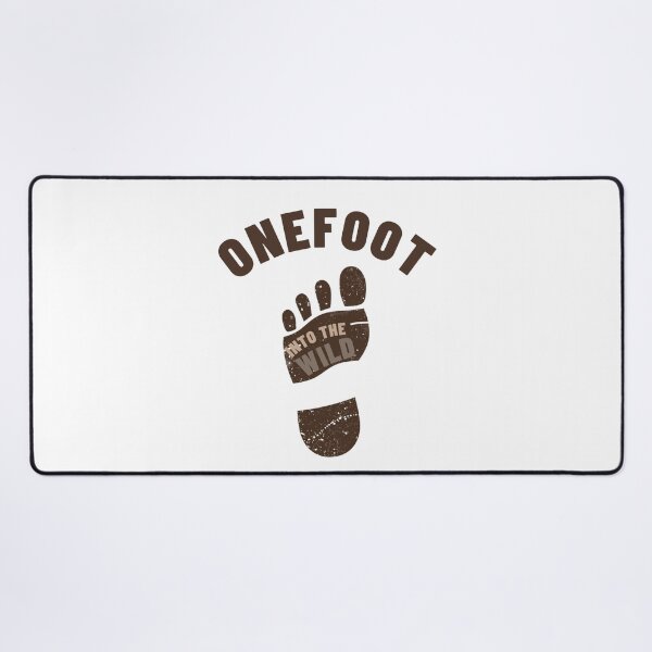 Item preview, Onefoot Into The Wild | Funny Amputee Hiking Missing Leg Recovery T-Shirt designed and sold by pawsome purrfect.