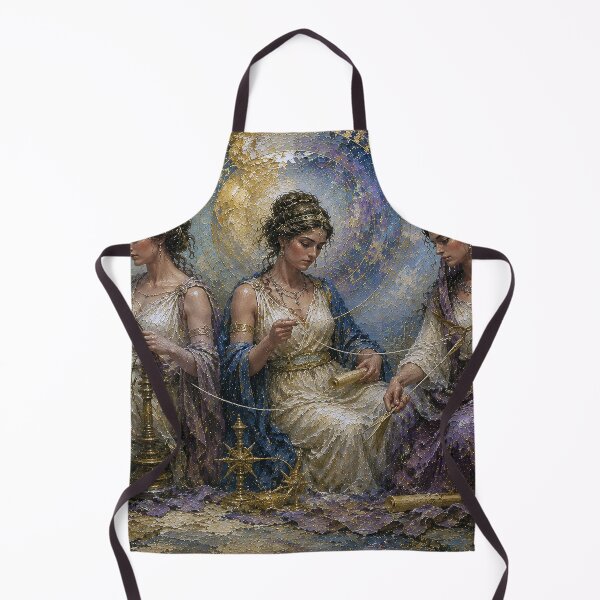 Item preview, The Fates Greek mythology painting. designed and sold by GalleryKauffeld.