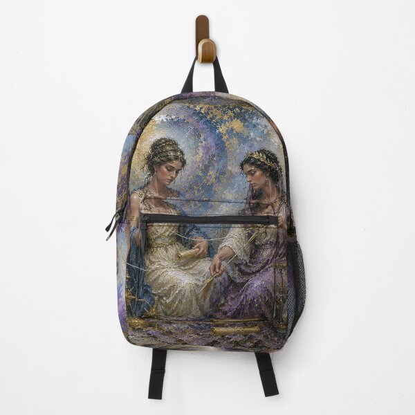 Item preview, The Fates Greek mythology painting. designed and sold by GalleryKauffeld.