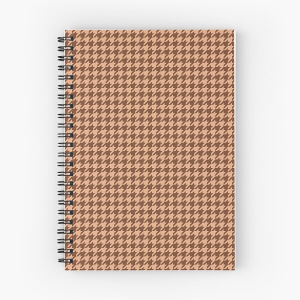 Item preview, Light brown and dark brown houndstooth designed and sold by Karf  ..