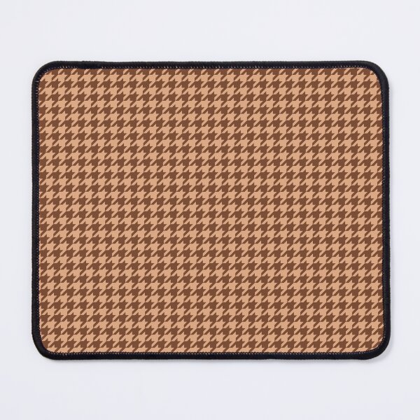 Item preview, Light brown and dark brown houndstooth designed and sold by Karf  ..