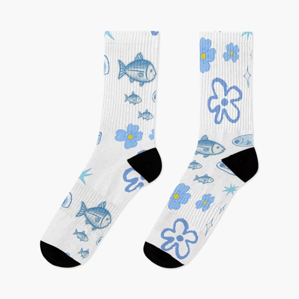 Item preview, Ocean Doodles – Marine and Floral Harmony Design ?? designed and sold by WATEKE.