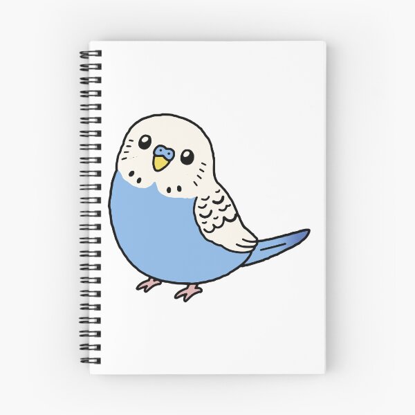 Item preview, Cute Blue Budgerigar Parrot designed and sold by Doodlywood.